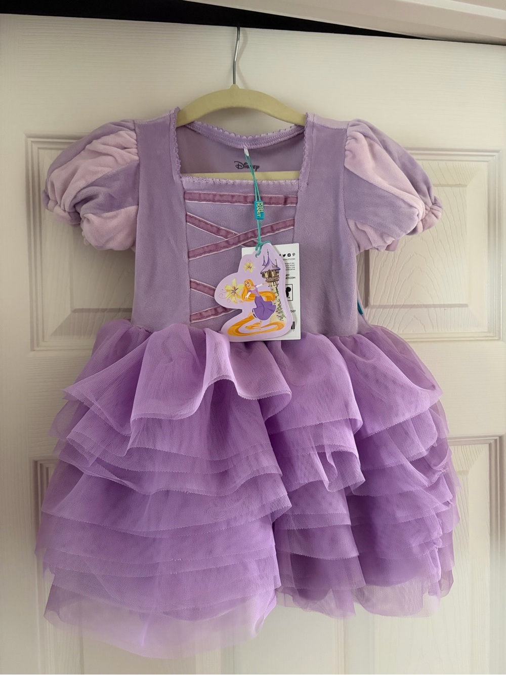 Posh Peanut Rapunzel Velour Tulle Princess Dress Size 2T